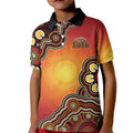 Australia Indigenous NAIDOC Week 2026 Kid Polo Shirt 50 Years Of Deadly