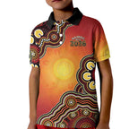 Australia Indigenous NAIDOC Week 2026 Kid Polo Shirt 50 Years Of Deadly