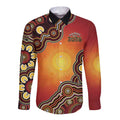 Australia Indigenous NAIDOC Week 2026 Long Sleeve Button Shirt 50 Years Of Deadly