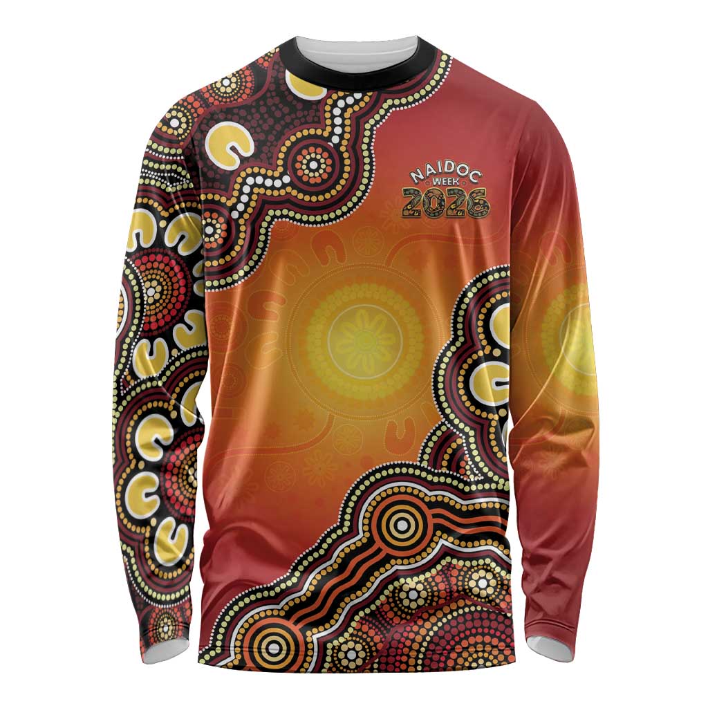 Australia Indigenous NAIDOC Week 2026 Long Sleeve Shirt 50 Years Of Deadly