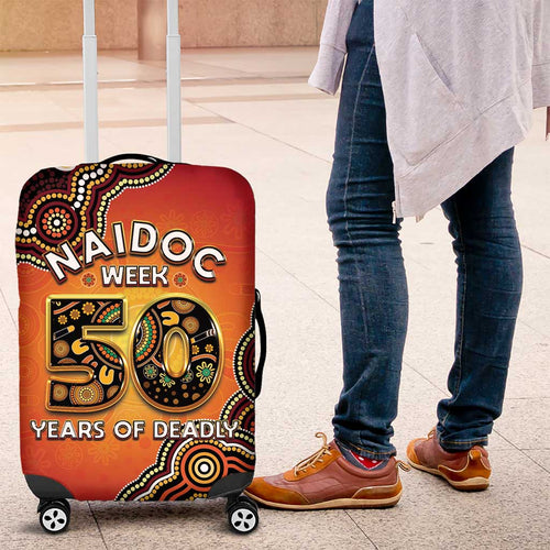 Australia Indigenous NAIDOC Week 2026 Luggage Cover 50 Years Of Deadly