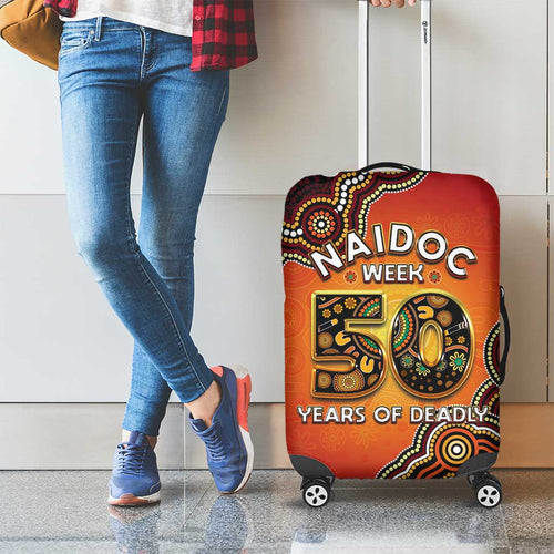 Australia Indigenous NAIDOC Week 2026 Luggage Cover 50 Years Of Deadly