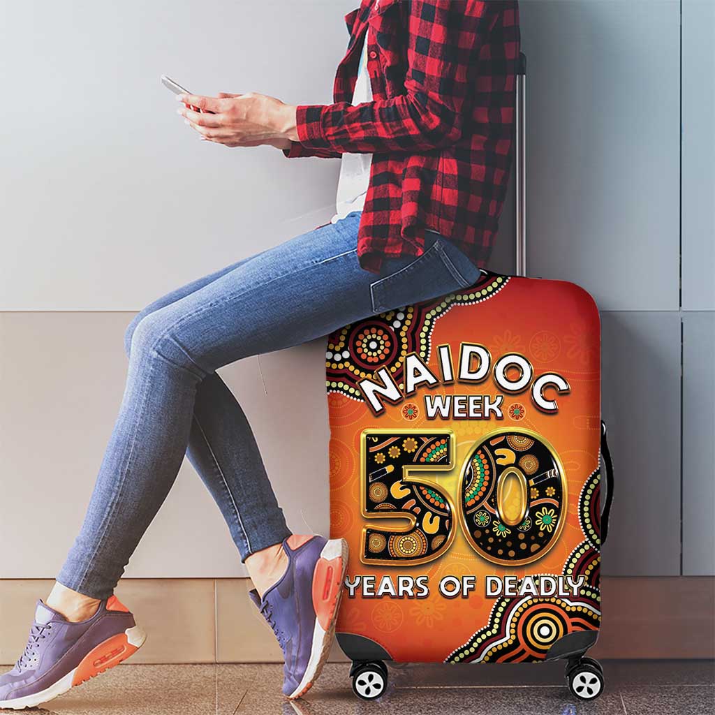 Australia Indigenous NAIDOC Week 2026 Luggage Cover 50 Years Of Deadly