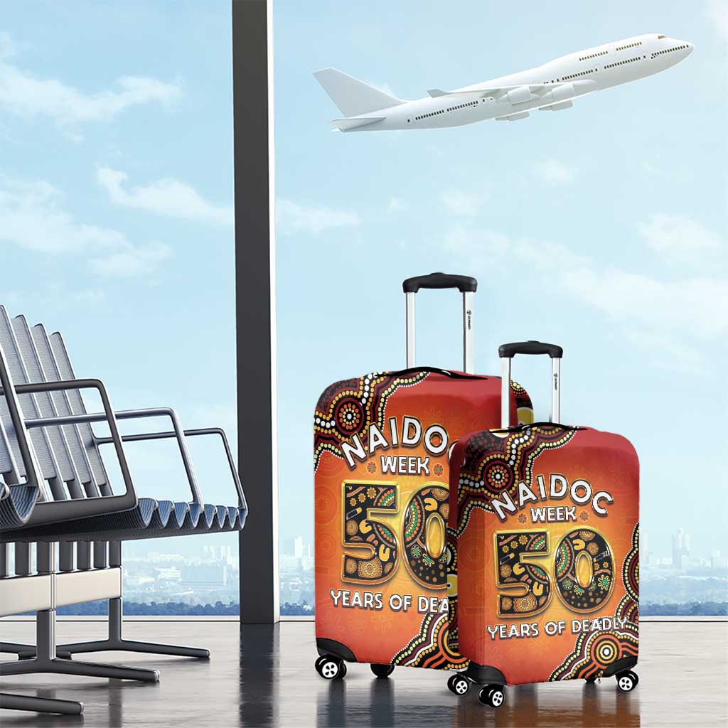Australia Indigenous NAIDOC Week 2026 Luggage Cover 50 Years Of Deadly