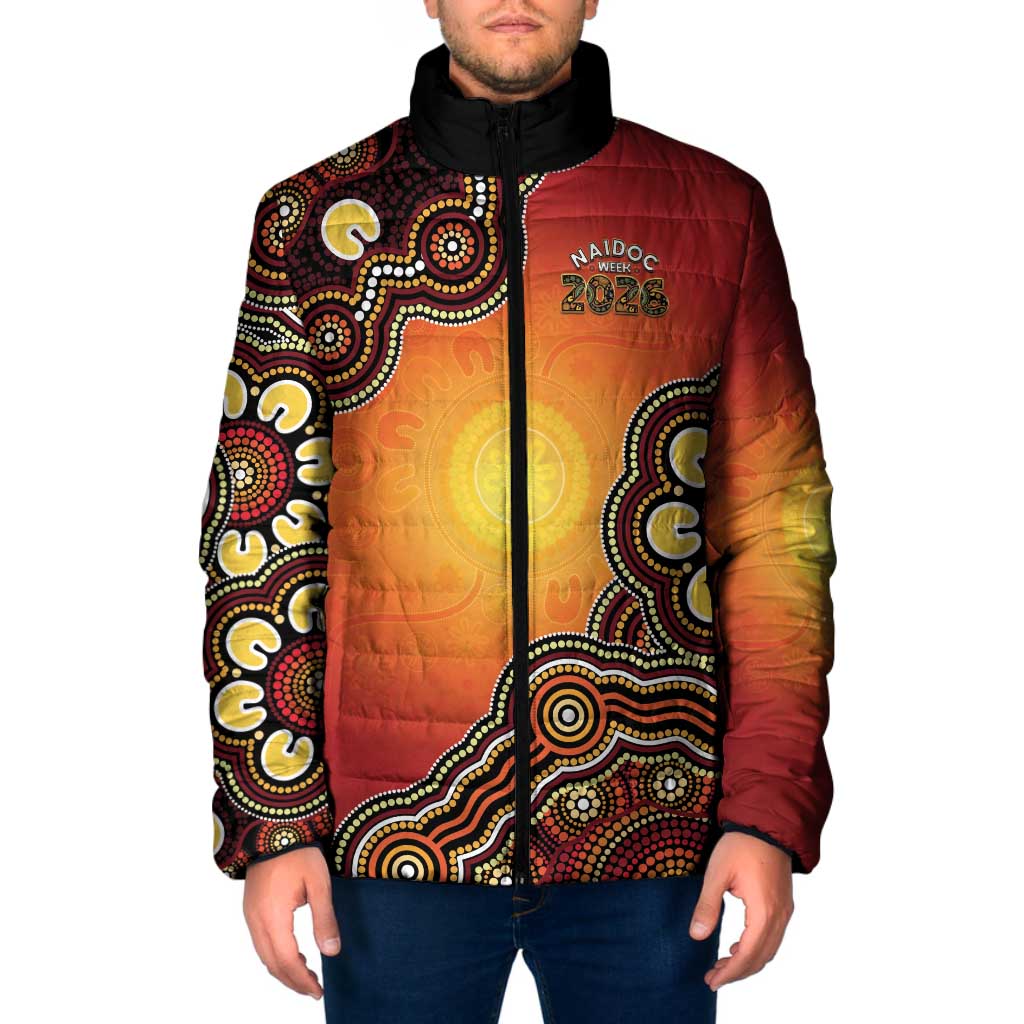 Australia Indigenous NAIDOC Week 2026 Padded Jacket 50 Years Of Deadly