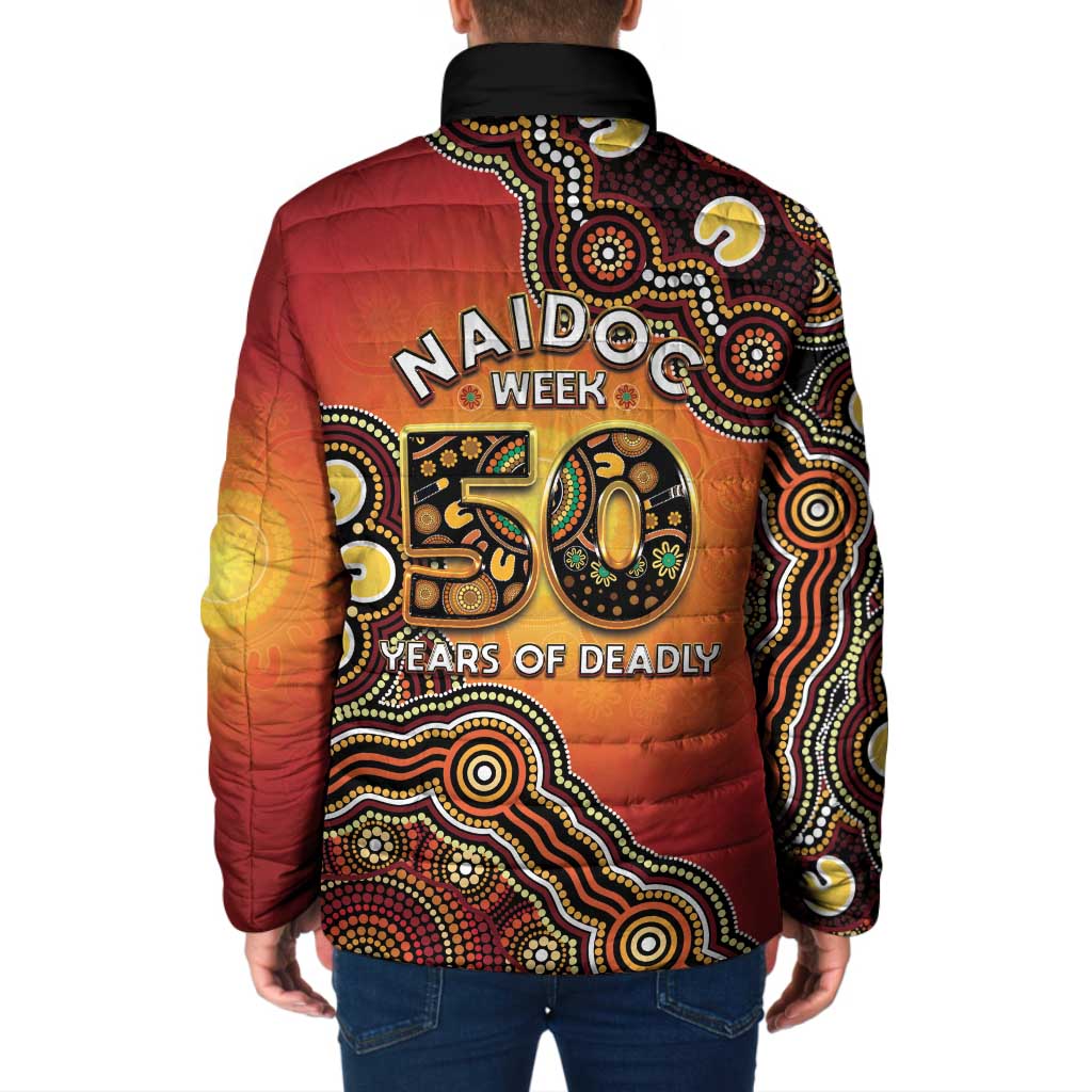 Australia Indigenous NAIDOC Week 2026 Padded Jacket 50 Years Of Deadly