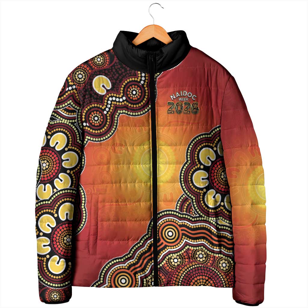 Australia Indigenous NAIDOC Week 2026 Padded Jacket 50 Years Of Deadly