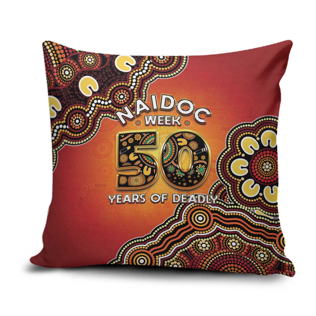 Australia Indigenous NAIDOC Week 2026 Pillow Cover 50 Years Of Deadly