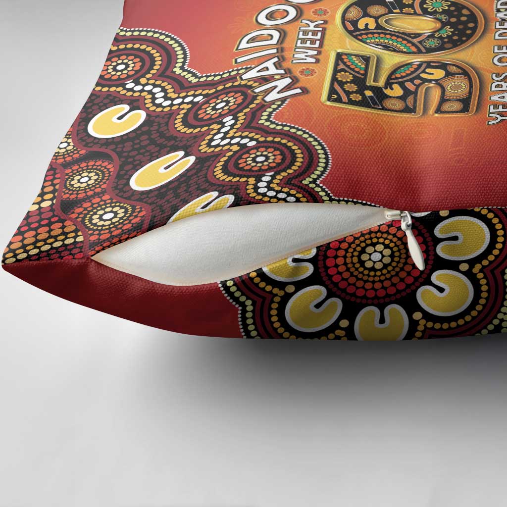 Australia Indigenous NAIDOC Week 2026 Pillow Cover 50 Years Of Deadly