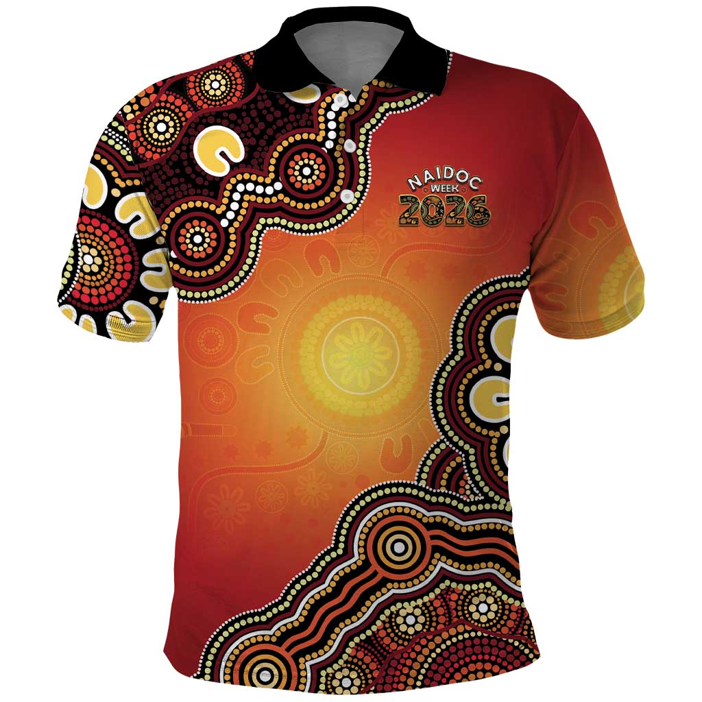 Australia Indigenous NAIDOC Week 2026 Polo Shirt 50 Years Of Deadly