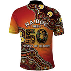 Australia Indigenous NAIDOC Week 2026 Polo Shirt 50 Years Of Deadly