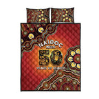 Australia Indigenous NAIDOC Week 2026 Quilt Bed Set 50 Years Of Deadly
