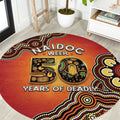Australia Indigenous NAIDOC Week 2026 Round Carpet 50 Years Of Deadly