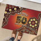Australia Indigenous NAIDOC Week 2026 Rubber Doormat 50 Years Of Deadly