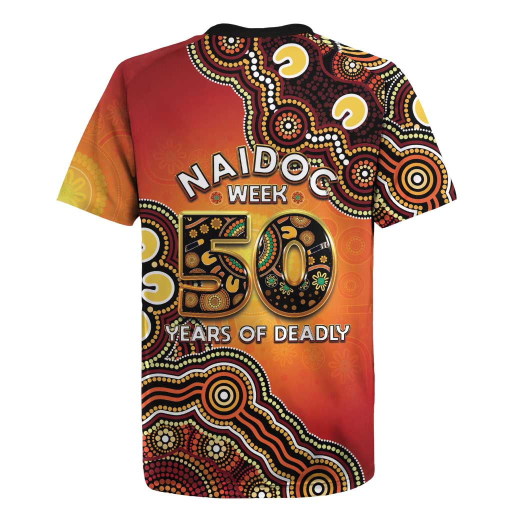 Australia Indigenous NAIDOC Week 2026 Rugby Jersey 50 Years Of Deadly