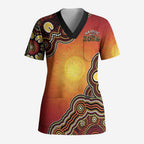Australia Indigenous NAIDOC Week 2026 Scrub Top 50 Years Of Deadly