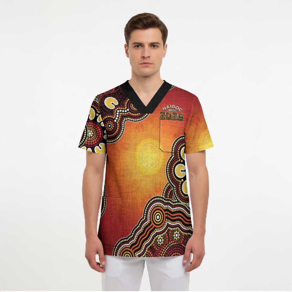 Australia Indigenous NAIDOC Week 2026 Scrub Top 50 Years Of Deadly