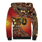 Australia Indigenous NAIDOC Week 2026 Sherpa Hoodie 50 Years Of Deadly