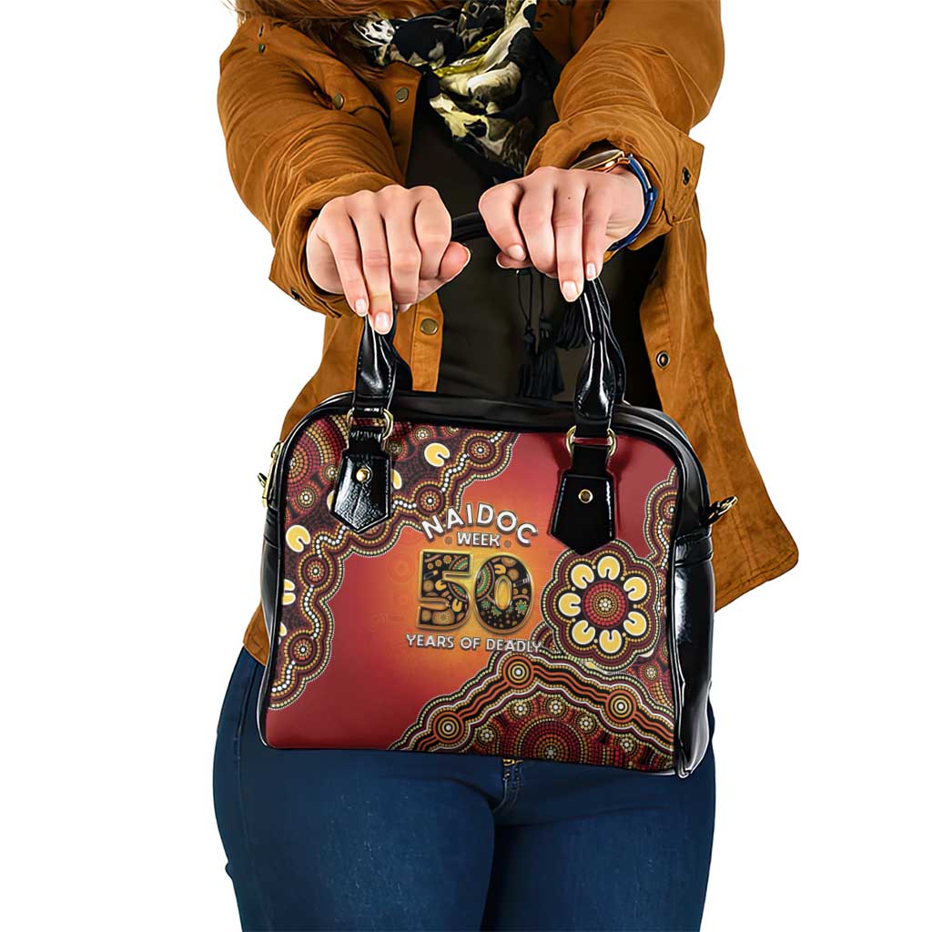 Australia Indigenous NAIDOC Week 2026 Shoulder Handbag 50 Years Of Deadly
