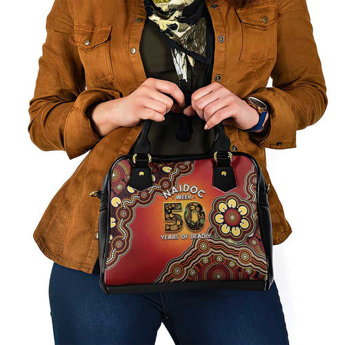 Australia Indigenous NAIDOC Week 2026 Shoulder Handbag 50 Years Of Deadly