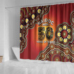 Australia Indigenous NAIDOC Week 2026 Shower Curtain 50 Years Of Deadly