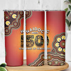 Australia Indigenous NAIDOC Week 2026 Skinny Tumbler 50 Years Of Deadly