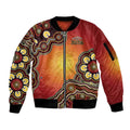 Australia Indigenous NAIDOC Week 2026 Sleeve Zip Bomber Jacket 50 Years Of Deadly