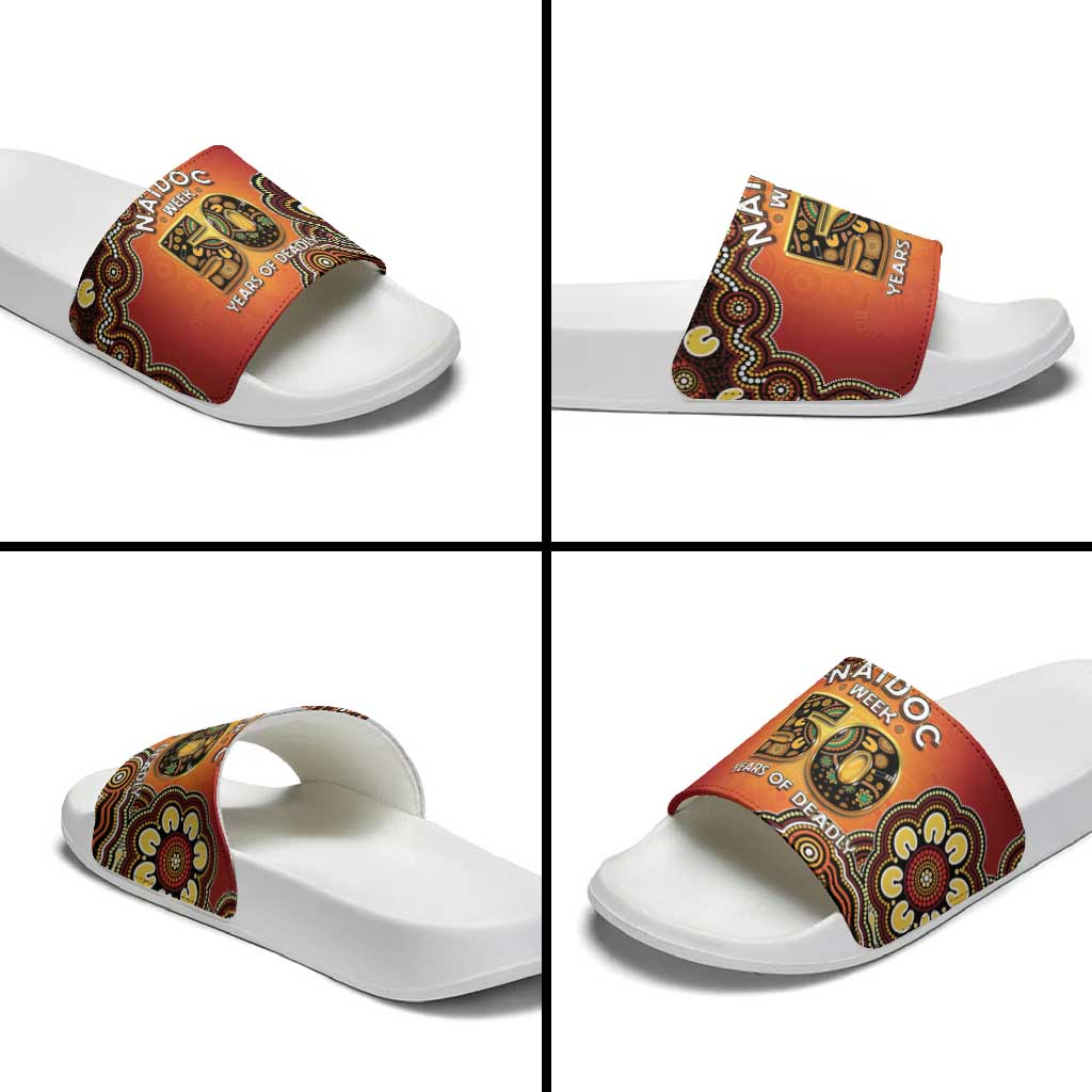 Australia Indigenous NAIDOC Week 2026 Slide Sandals 50 Years Of Deadly