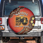 Australia Indigenous NAIDOC Week 2026 Spare Tire Cover 50 Years Of Deadly