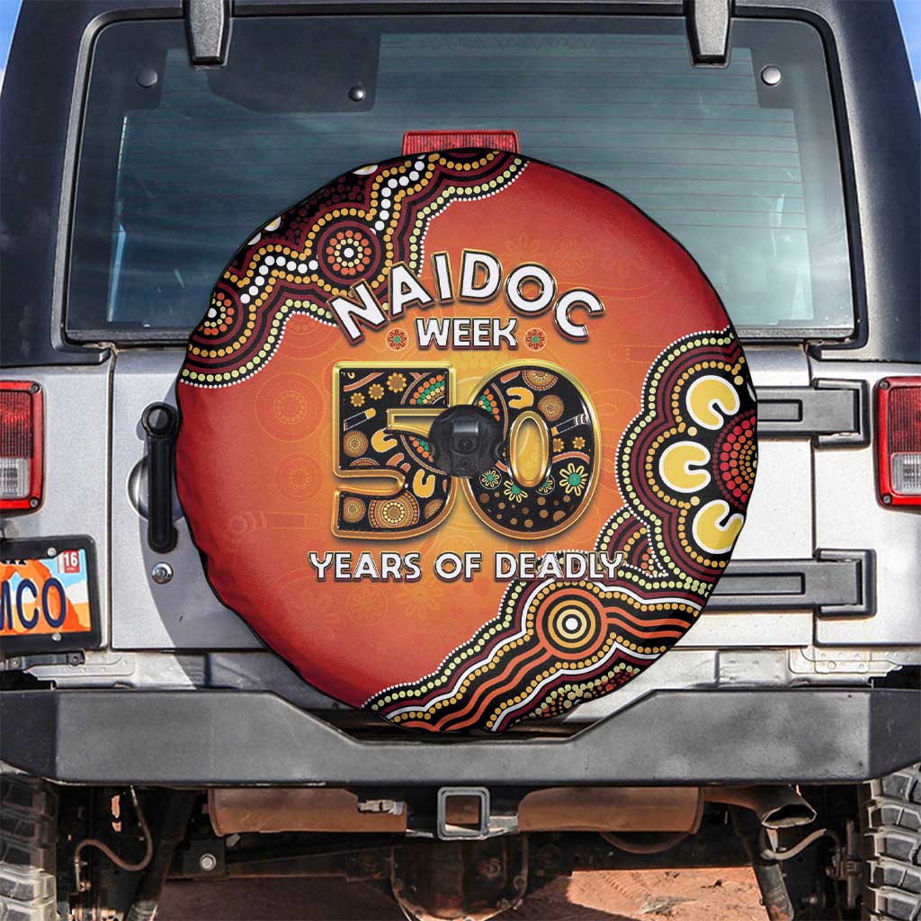 Australia Indigenous NAIDOC Week 2026 Spare Tire Cover 50 Years Of Deadly