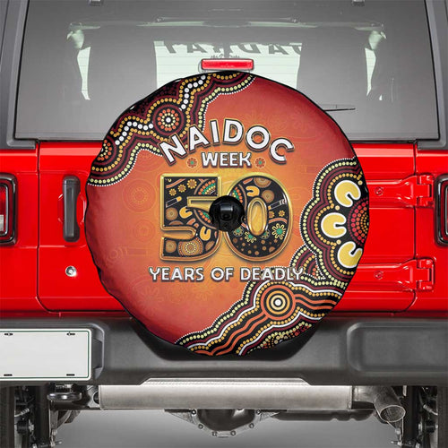 Australia Indigenous NAIDOC Week 2026 Spare Tire Cover 50 Years Of Deadly