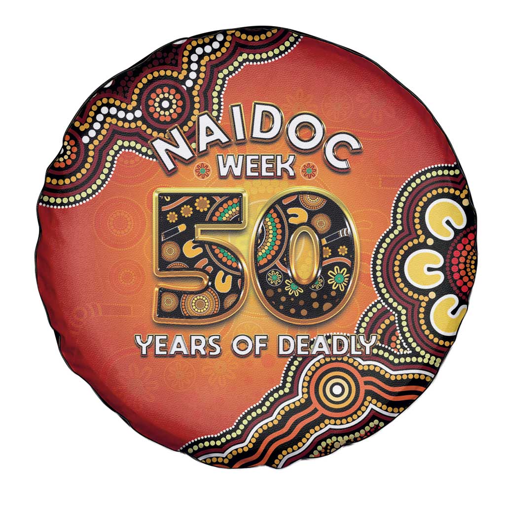 Australia Indigenous NAIDOC Week 2026 Spare Tire Cover 50 Years Of Deadly