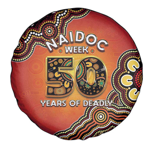 Australia Indigenous NAIDOC Week 2026 Spare Tire Cover 50 Years Of Deadly