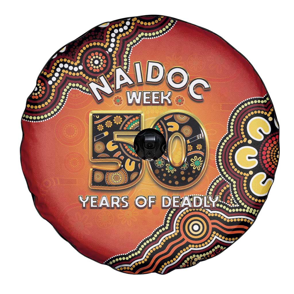 Australia Indigenous NAIDOC Week 2026 Spare Tire Cover 50 Years Of Deadly