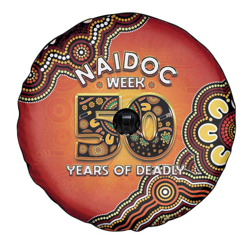 Australia Indigenous NAIDOC Week 2026 Spare Tire Cover 50 Years Of Deadly