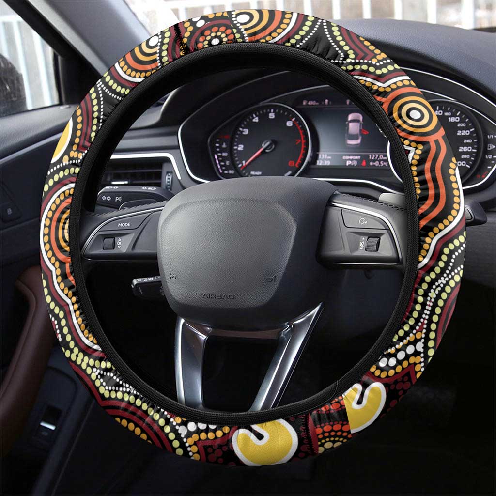 Australia Indigenous NAIDOC Week 2026 Steering Wheel Cover 50 Years Of Deadly