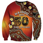 Australia Indigenous NAIDOC Week 2026 Sweatshirt 50 Years Of Deadly