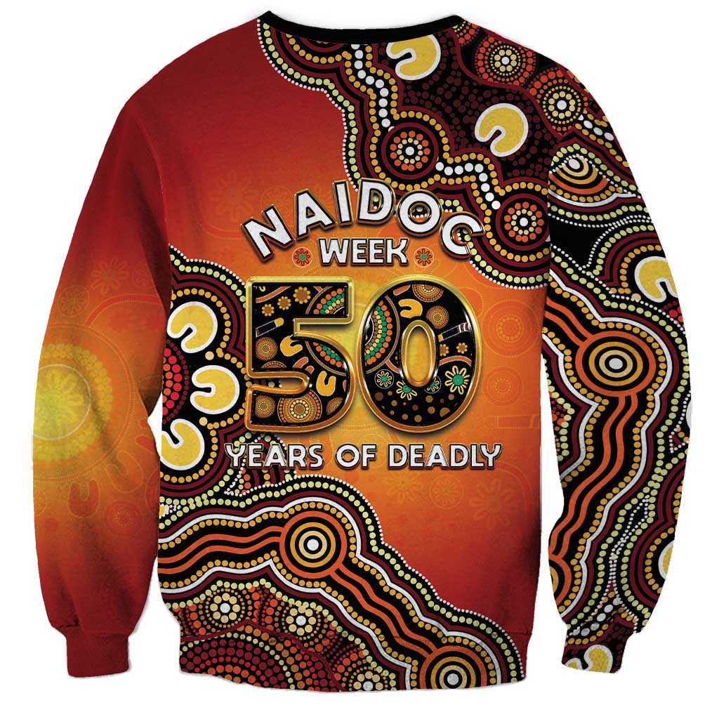 Australia Indigenous NAIDOC Week 2026 Sweatshirt 50 Years Of Deadly