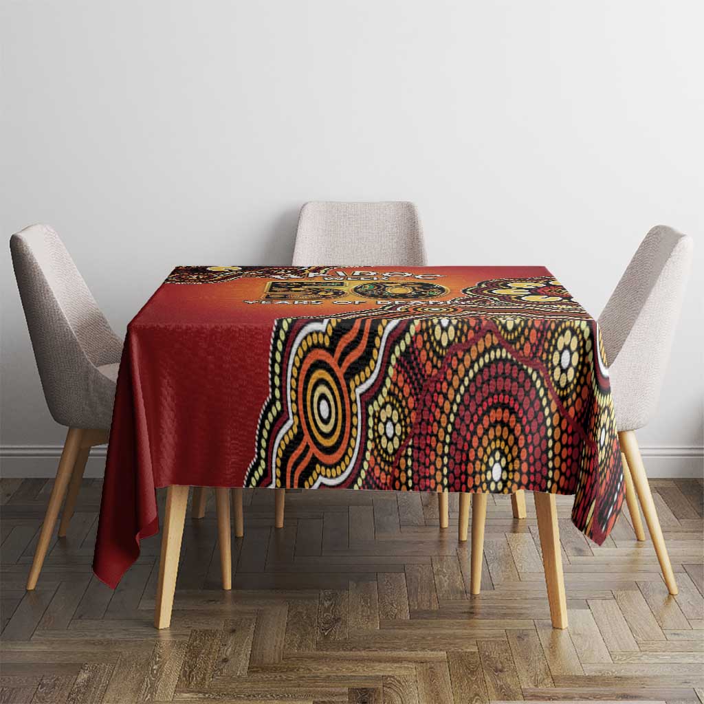 Australia Indigenous NAIDOC Week 2026 Tablecloth 50 Years Of Deadly