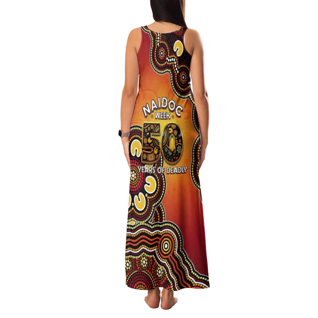 Australia Indigenous NAIDOC Week 2026 Tank Maxi Dress 50 Years Of Deadly