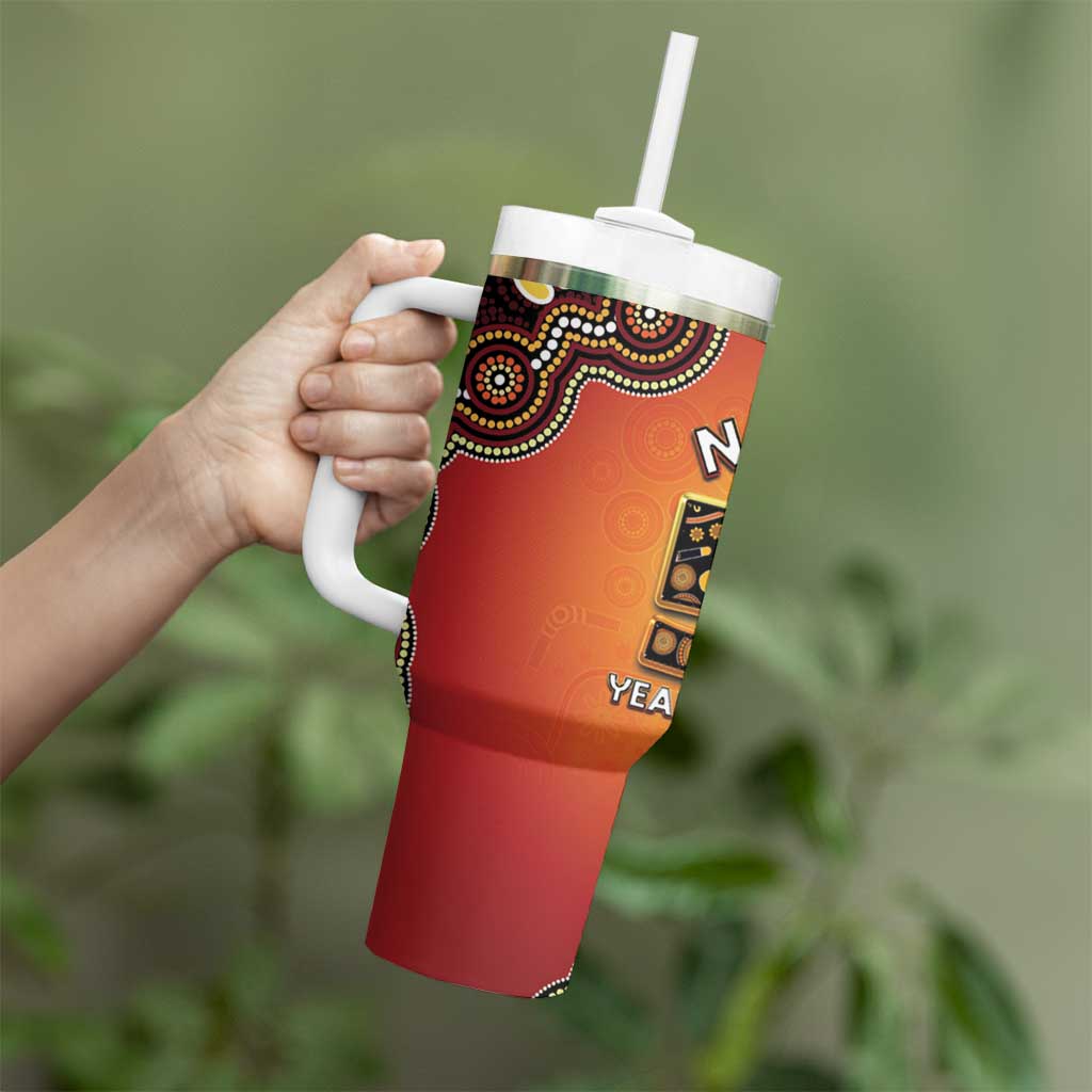 Australia Indigenous NAIDOC Week 2026 Tumbler With Handle 50 Years Of Deadly
