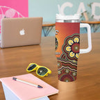 Australia Indigenous NAIDOC Week 2026 Tumbler With Handle 50 Years Of Deadly