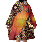 Australia Indigenous NAIDOC Week 2026 Wearable Blanket Hoodie 50 Years Of Deadly