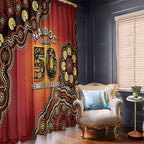Australia Indigenous NAIDOC Week 2026 Window Curtain 50 Years Of Deadly