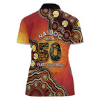 Australia Indigenous NAIDOC Week 2026 Women Polo Shirt 50 Years Of Deadly