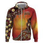Australia Indigenous NAIDOC Week 2026 Zip Hoodie 50 Years Of Deadly