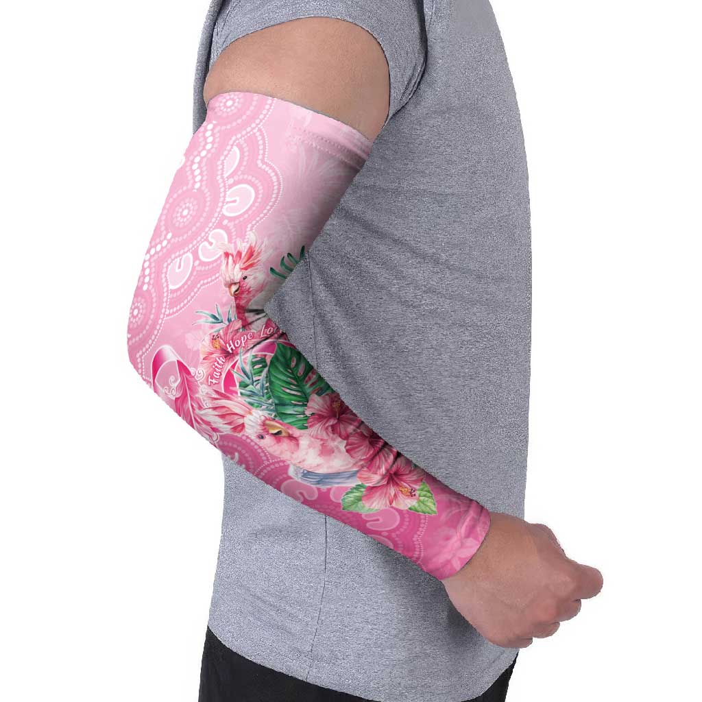 Australia Cockatoos Breast Cancer Arm Sleeves Faith Hope Love