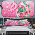 Australia Cockatoos Breast Cancer Auto Sun Shade Faith Hope Love