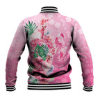 Australia Cockatoos Breast Cancer Baseball Jacket Faith Hope Love