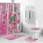 Australia Cockatoos Breast Cancer Bathroom Set Faith Hope Love